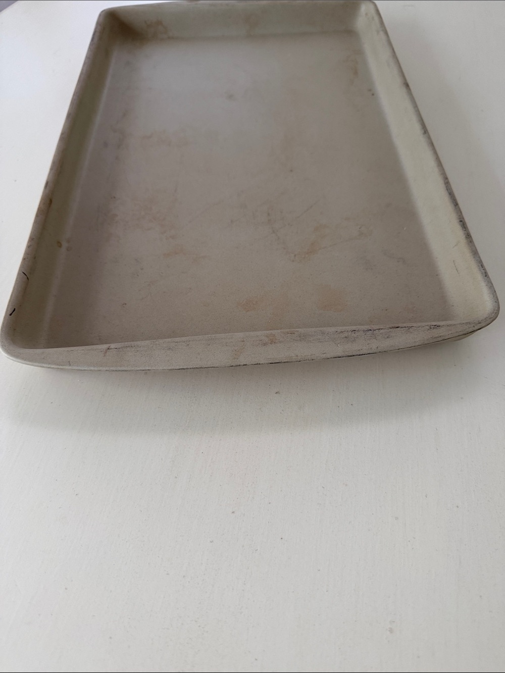 The Pampered Chef Stoneware Family Heritage Rectangle Baking Sheet - Picture 2 of 11